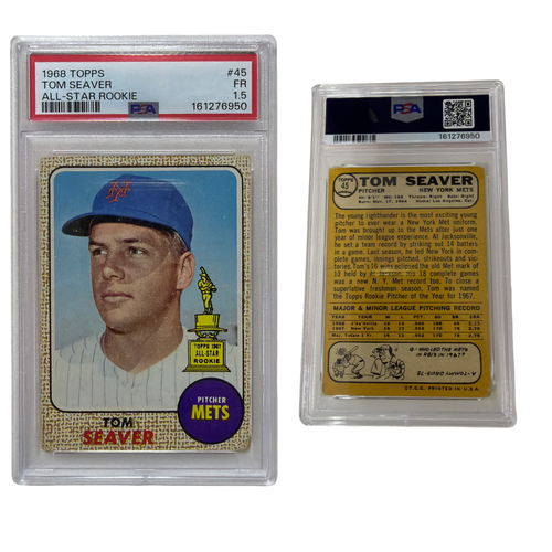 1968 Topps Tom Seaver PSA 1.5! product image 1, provided for visual reference and product detail review