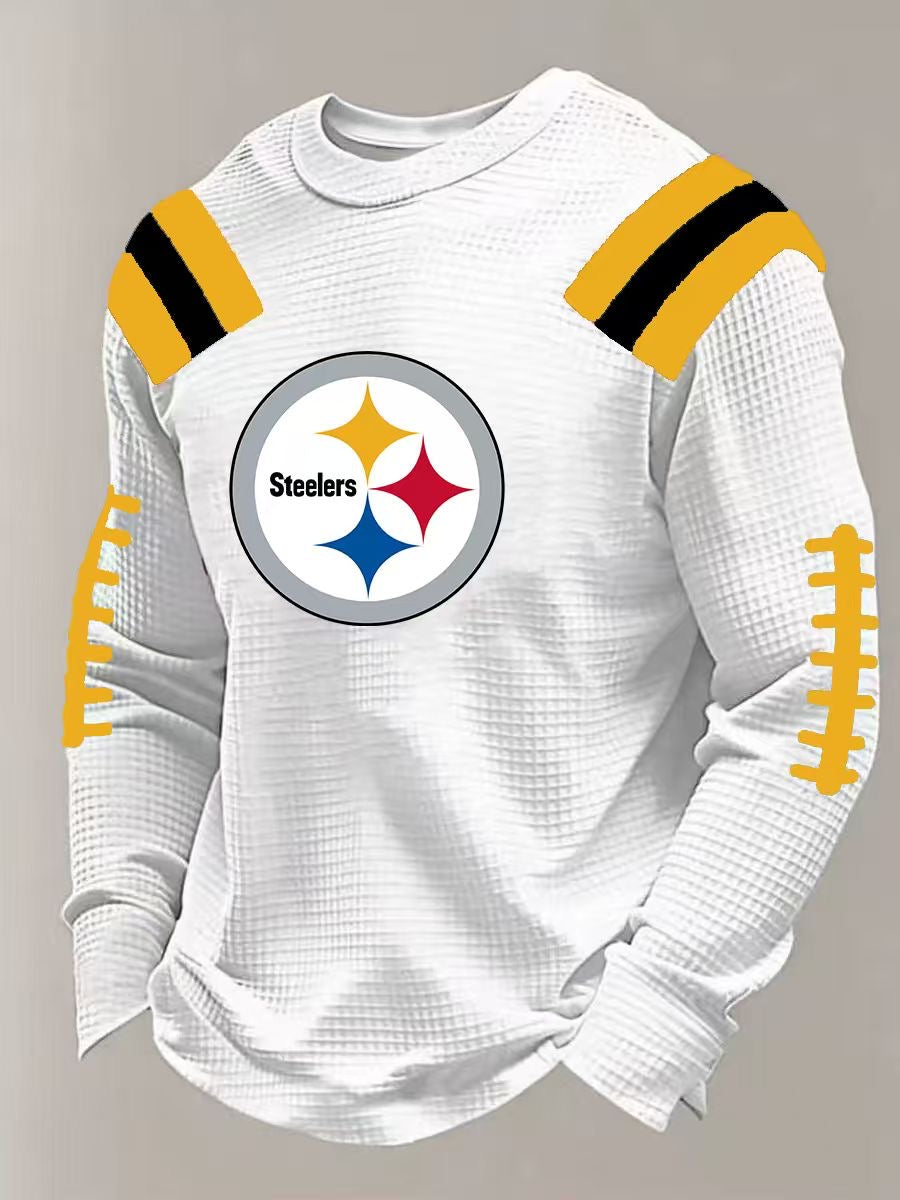 Pittsburgh Steelers official NFL long sleeve thermal shirt product image 1