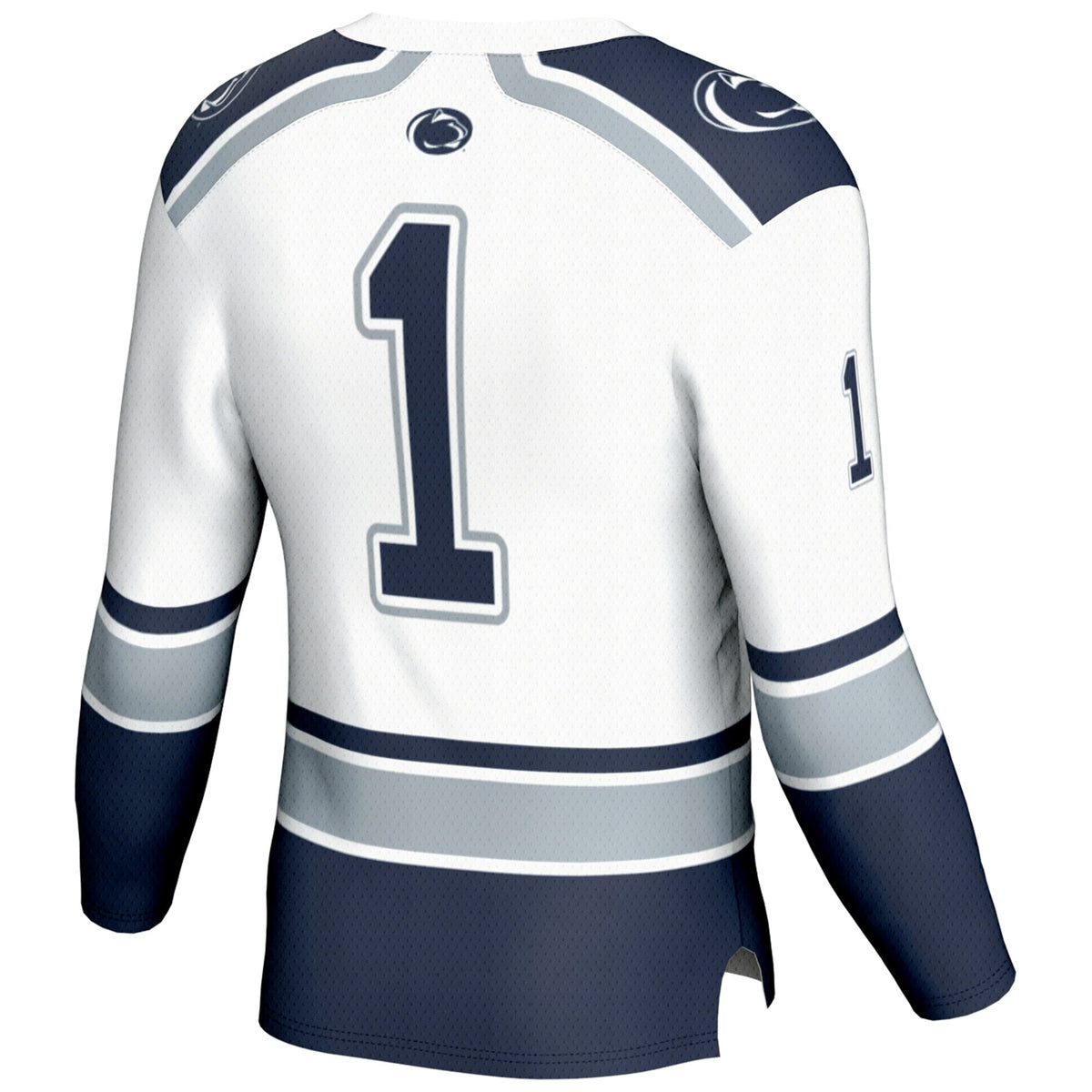 #1 Penn State Nittany Lions Hockey Jersey - White product image 4, provided for visual reference and product detail review