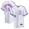 Kansas City Royals Jac Caglianone White 2026 City Connect Stadium Jersey product image 1, provided for visual reference and