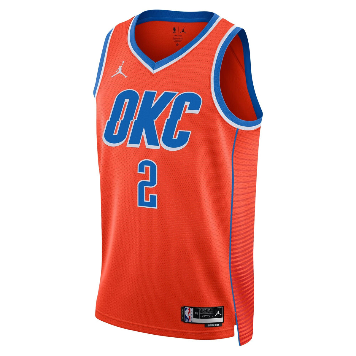 Oklahoma City Thunder Replica Statement Swingman Jersey - Shai Gilgeous-Alexander product image 3, provided for visual