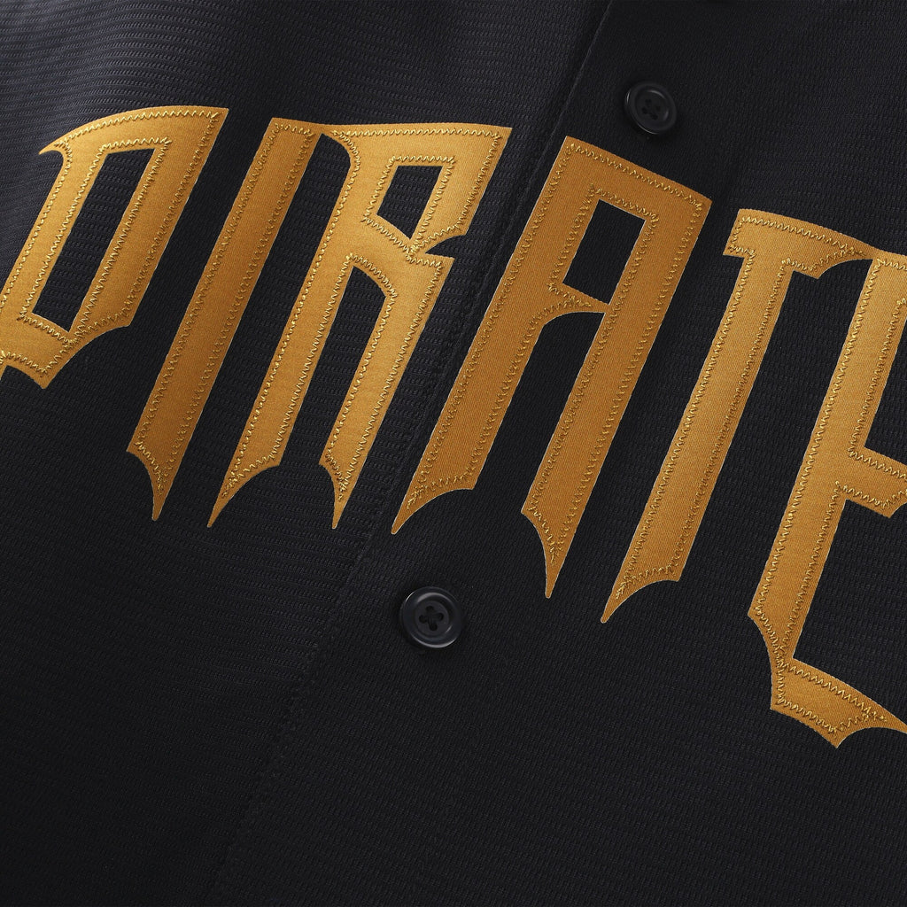 Pittsburgh Pirates Paul Skenes Black 2026 City Connect Stadium Jersey product image 6, provided for visual reference and