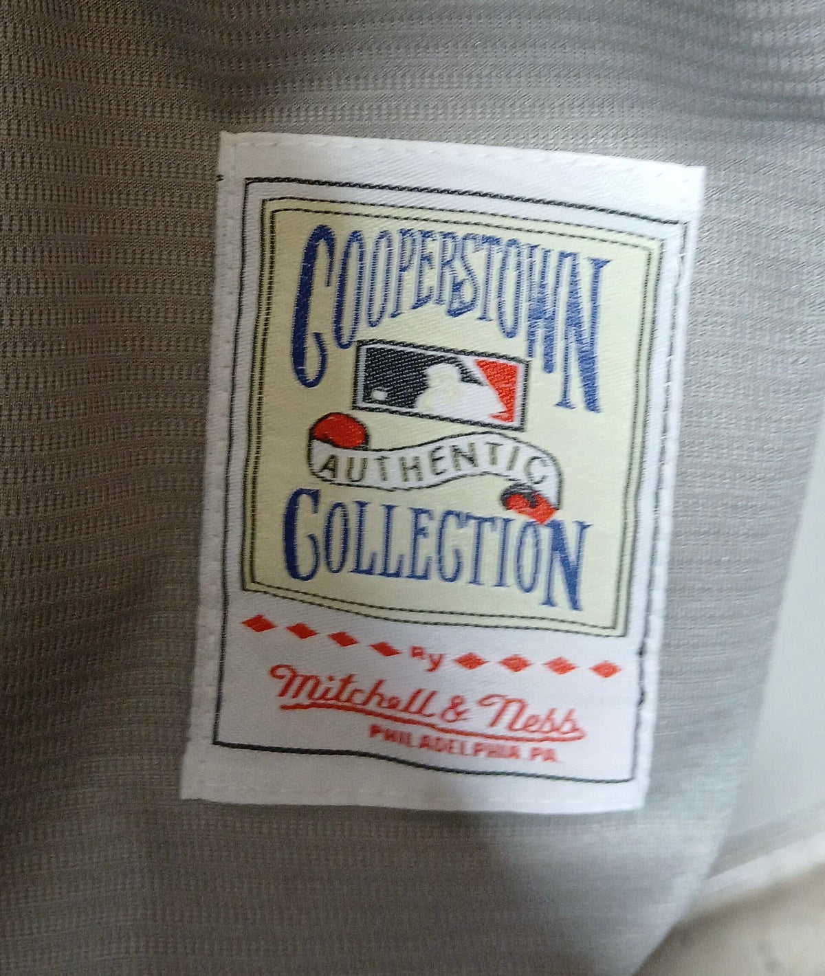 Vin Scully Los Angeles Dodgers Jersey Mitchell & Ness gray product image 4