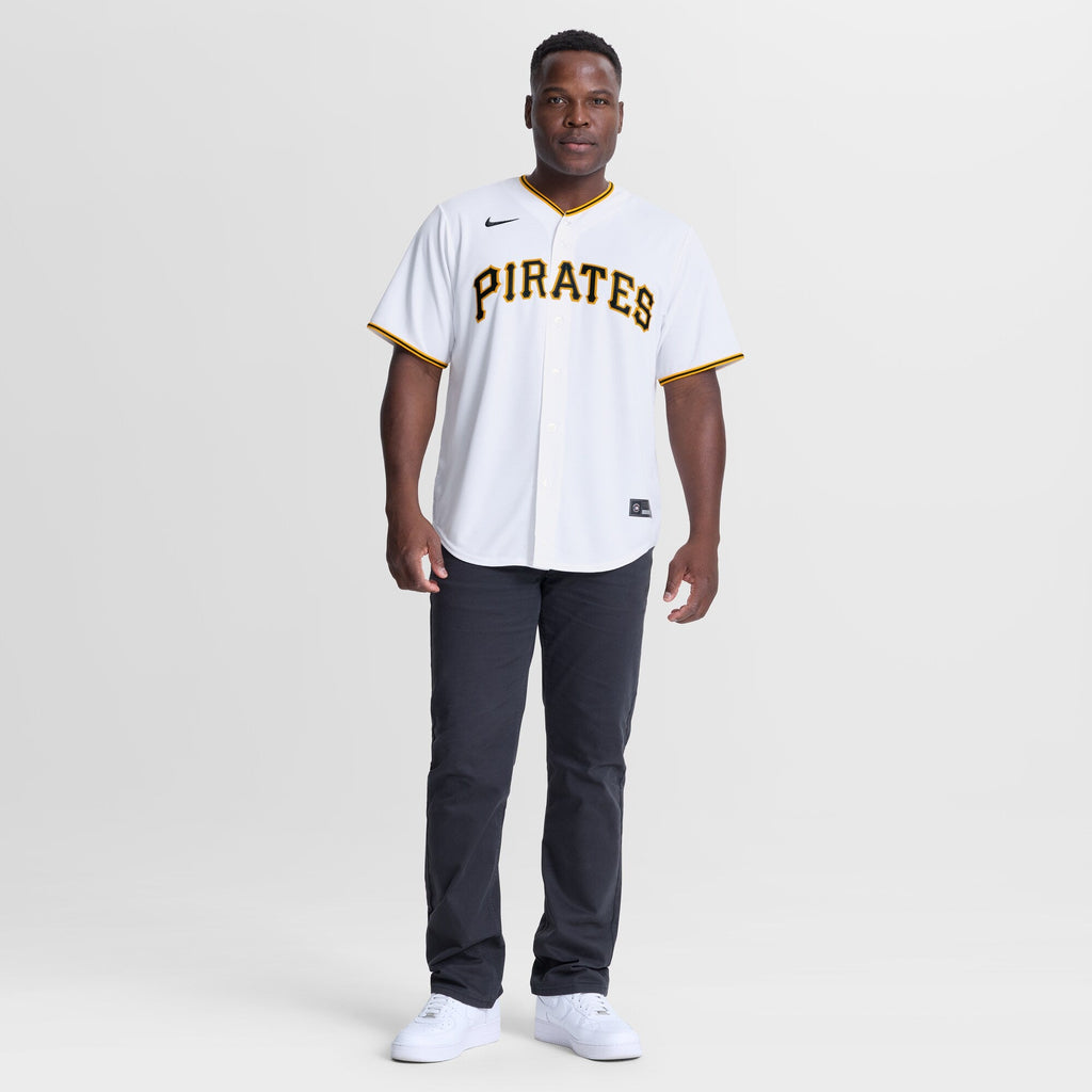 Pittsburgh Pirates Paul Skenes White Home Replica Jersey product image 5, provided for visual reference and product detail