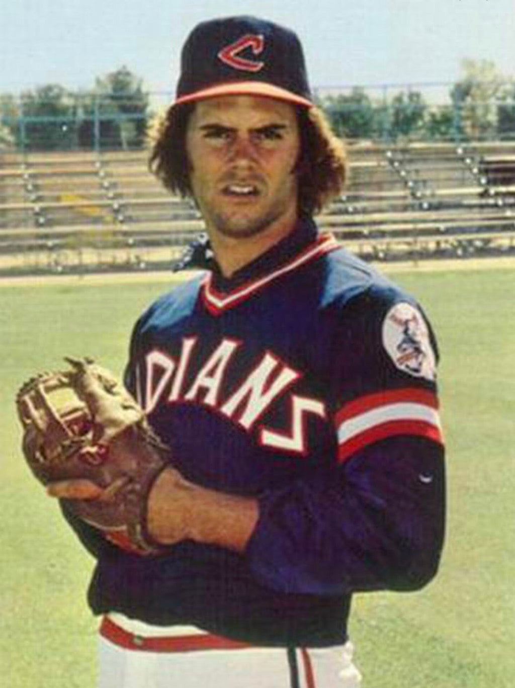 Dennis Eckersley 1977 Cleveland Indians Official MLB product image 4