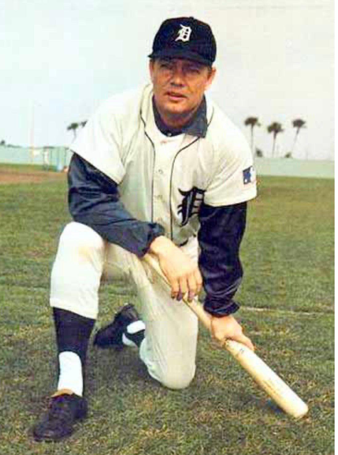 Norm Cash Detroit Tigers Official MLB Majestic Jersey white product image 5