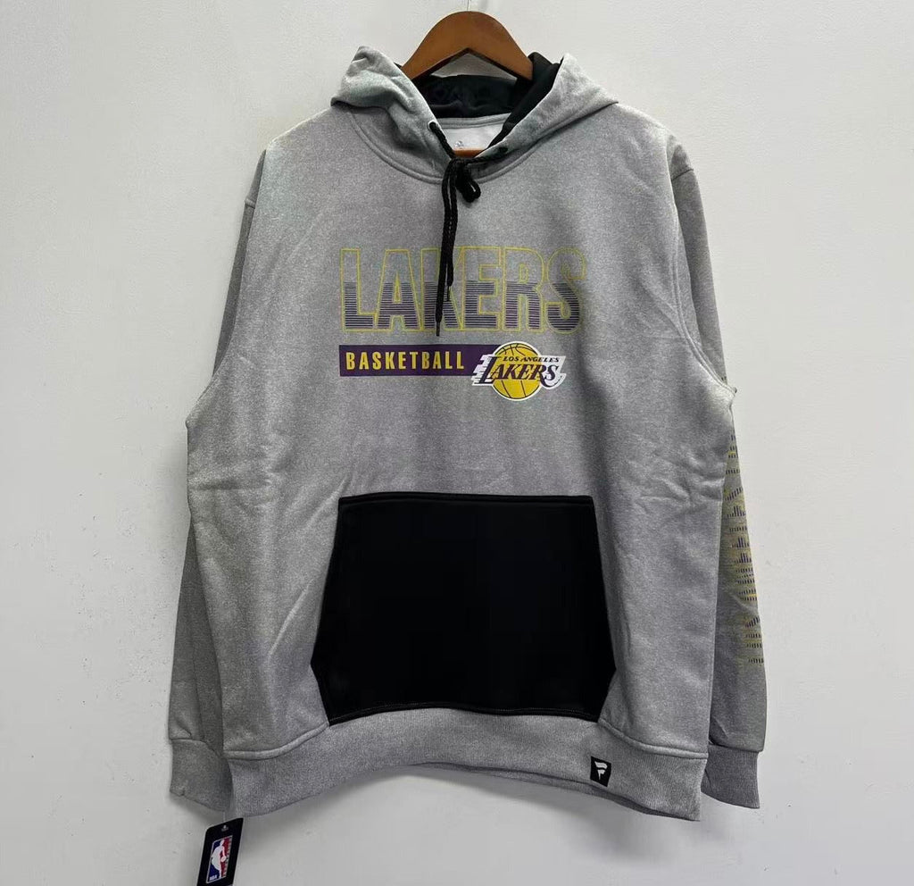 Los Angeles Lakers Official NBA hoodie gray product image 1