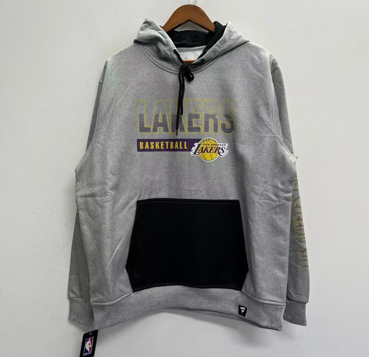 Los Angeles Lakers Official NBA hoodie gray product image 1