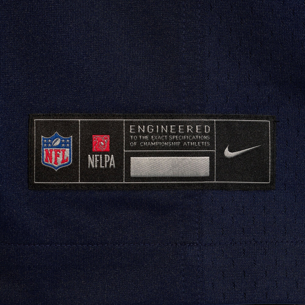 Dallas Cowboys Caleb Downs Navy 2026 NFL Draft First Round Pick No. 11 Team Game Jersey product image 9, provided for visual