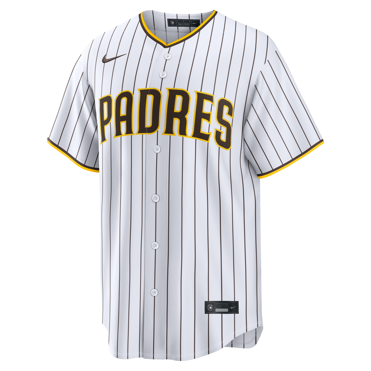 San Diego Padres Fernando Tatis Jr. White Home Replica Player Jersey product image 3, provided for visual reference and