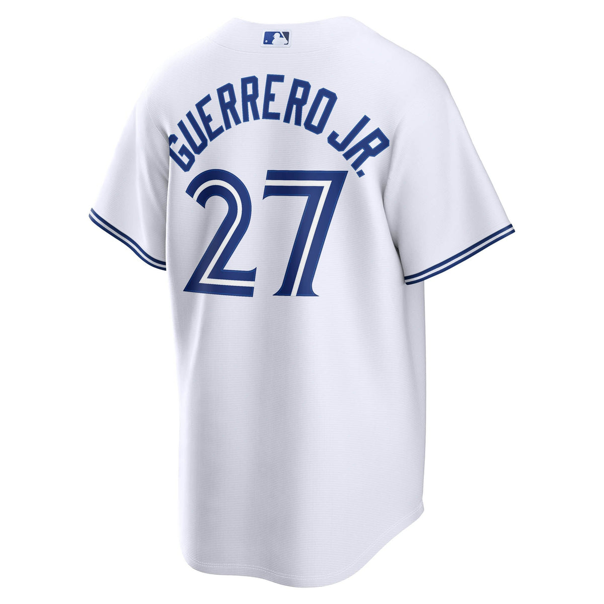 Toronto Blue Jays Vladimir Guerrero Jr. White Home Replica Jersey product image 4, provided for visual reference and product
