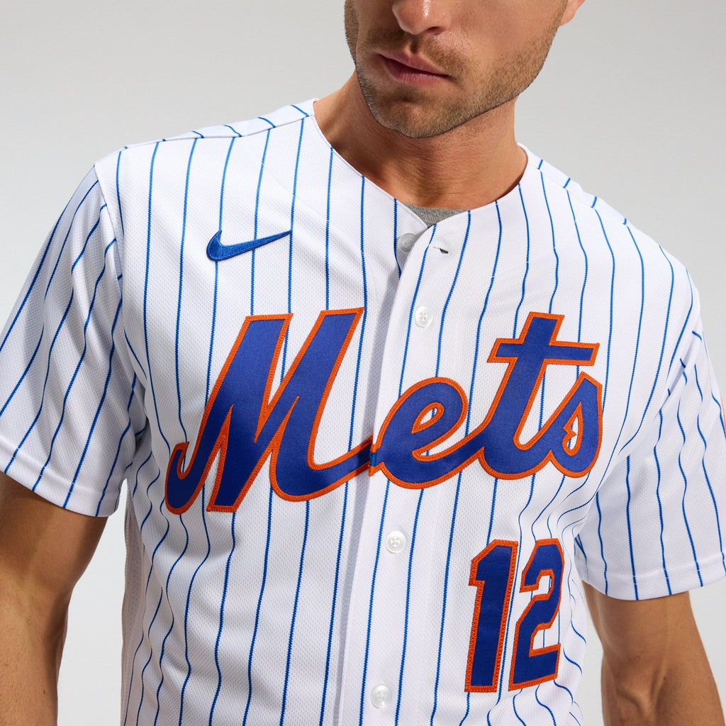 New York Mets Francisco Lindor White Home Authentic Player Jersey product image 10, provided for visual reference and