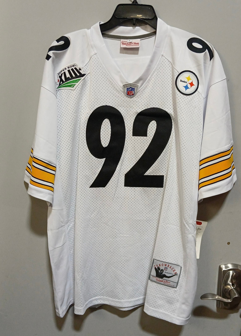 James Harrison 2009 Pittsburgh Steelers Official NFL Super product image 2