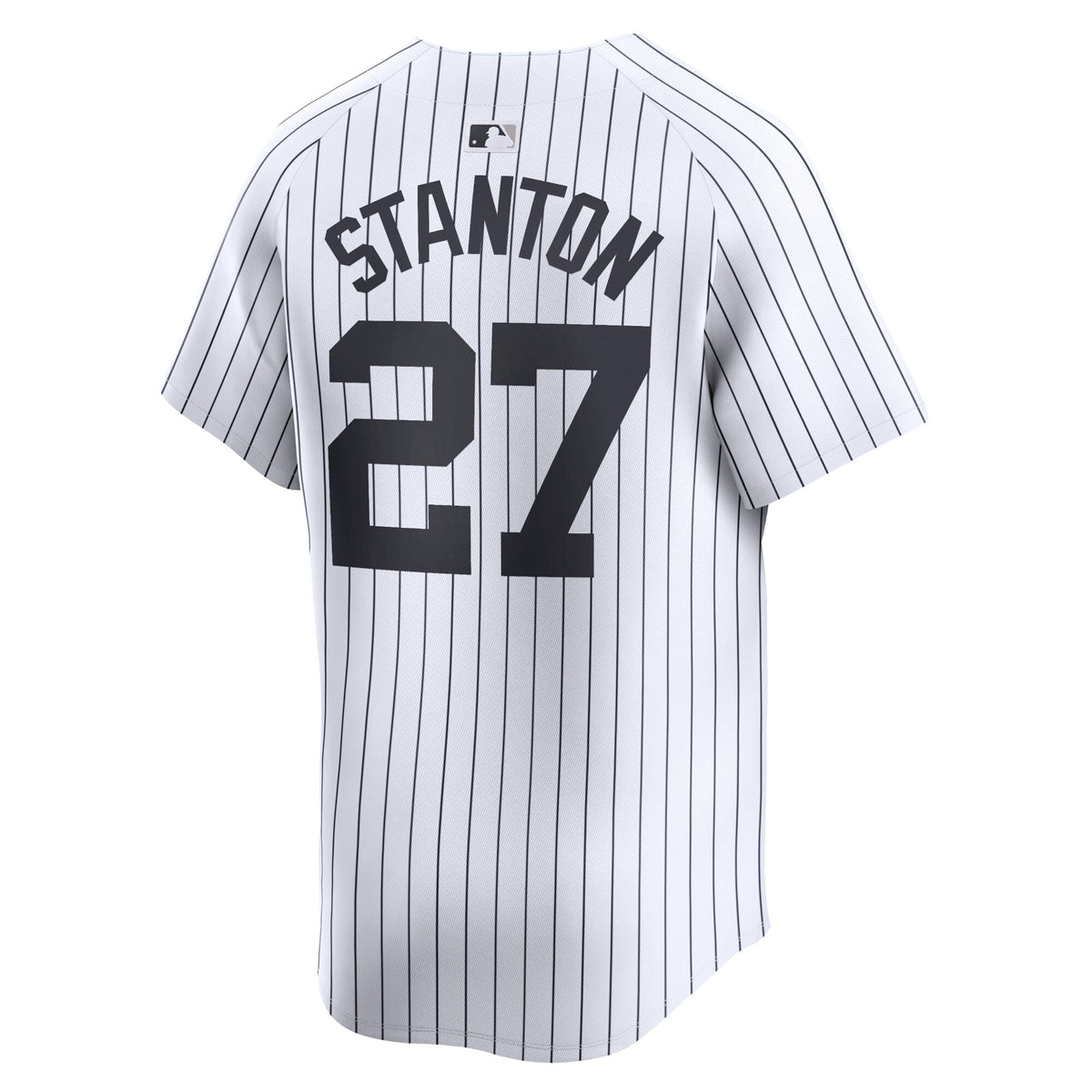 New York Yankees Giancarlo Stanton White Home Limited Player Jersey product image 4, provided for visual reference and