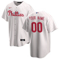 Philadelphia Phillies White Home Replica Custom Jersey product image 1, provided for visual reference and product detail