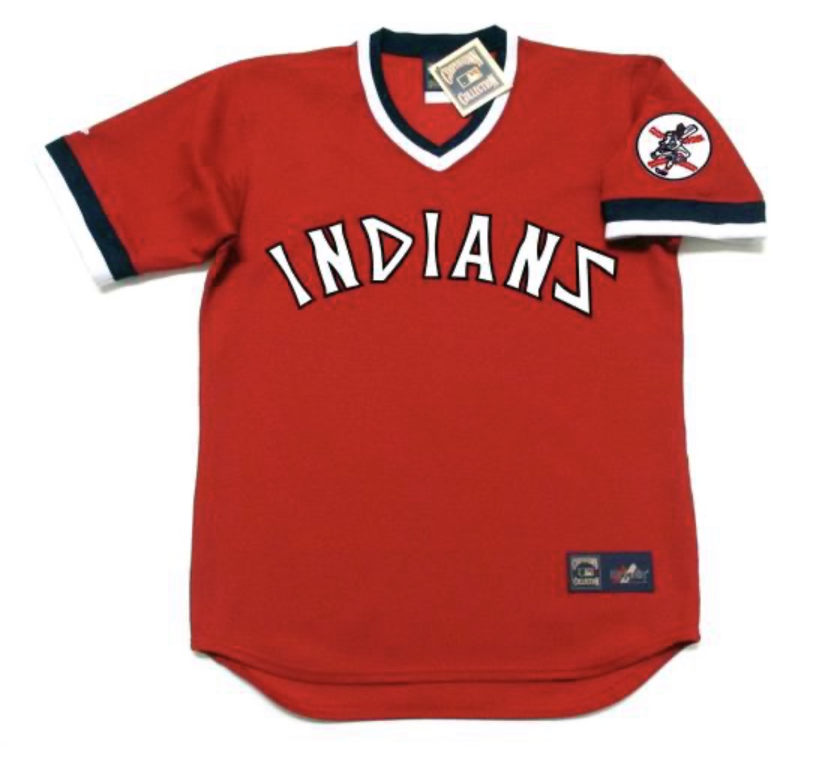 John Lowenstein Cleveland Indians Official MLB Majestic product image 2