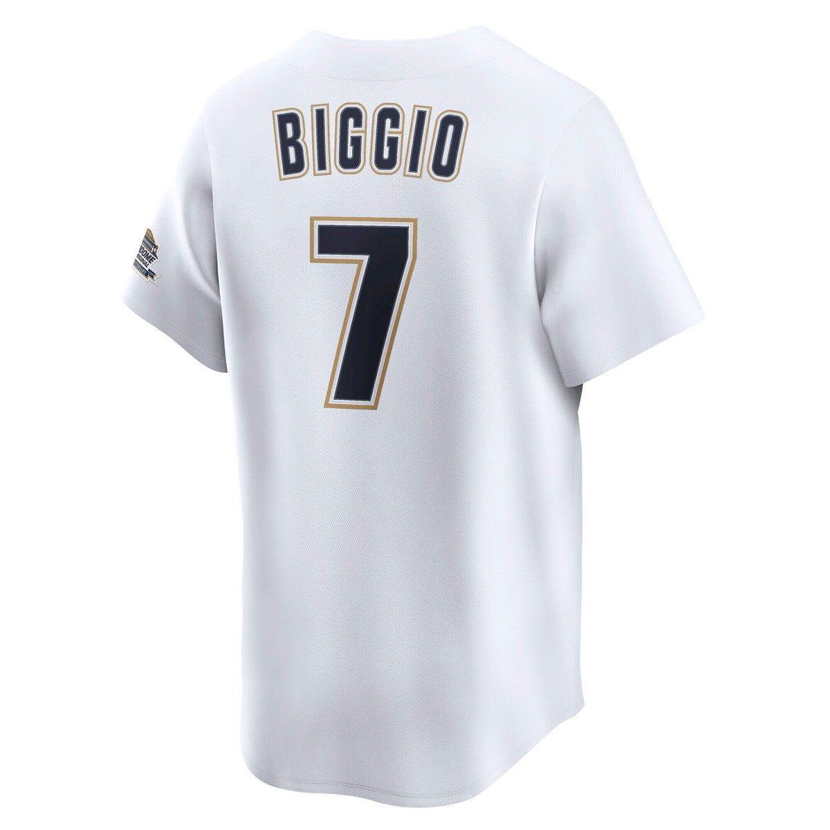 Houston Astros Craig Biggio White Throwback Cooperstown Collection Limited Jersey product image 4, provided for visual