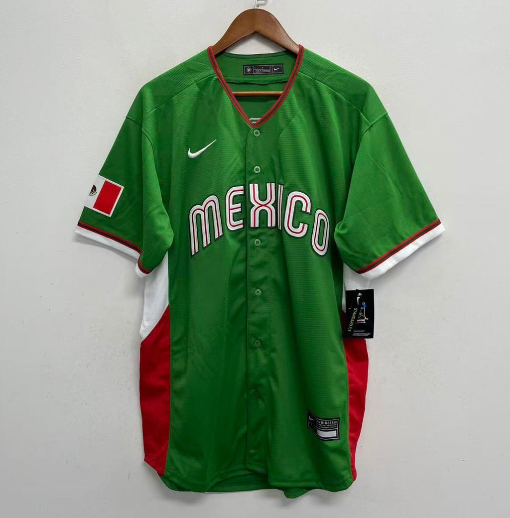 Jarren Duran 2026 Team Mexico Baseball Official Nike Jersey product image 2