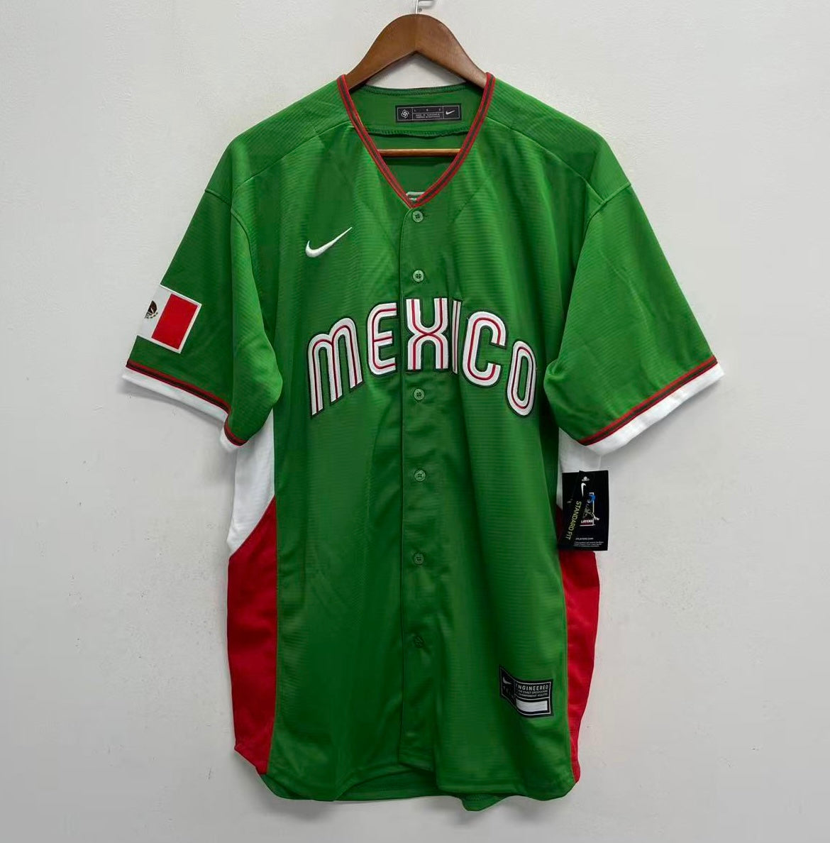 Jarren Duran 2026 Team Mexico Baseball Official Nike Jersey product image 2