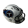 Tony Pollard Autographed Tennessee Titans White Speed Mini Helmet Beckett product image 1, provided for visual reference and