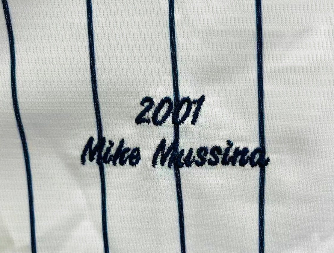 Mike Mussina 2001 New York Yankees Official MLB Mitchell & product image 4
