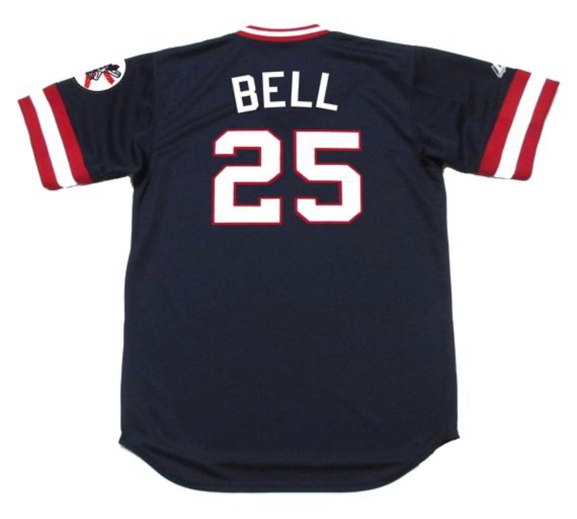 Buddy Bell Cleveland Indians Official MLB Majestic Jersey product image 1