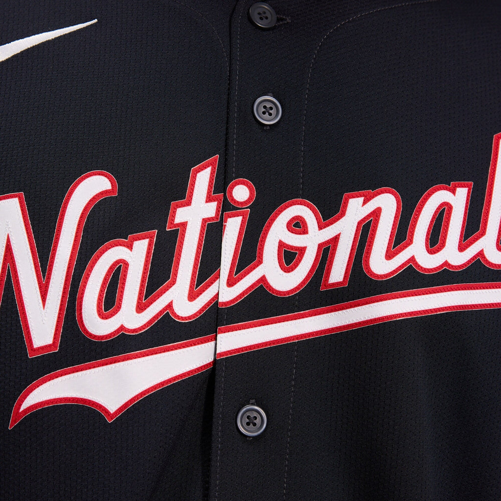 Washington Nationals James Wood Navy Alternate Limited Player Jersey product image 12, provided for visual reference and