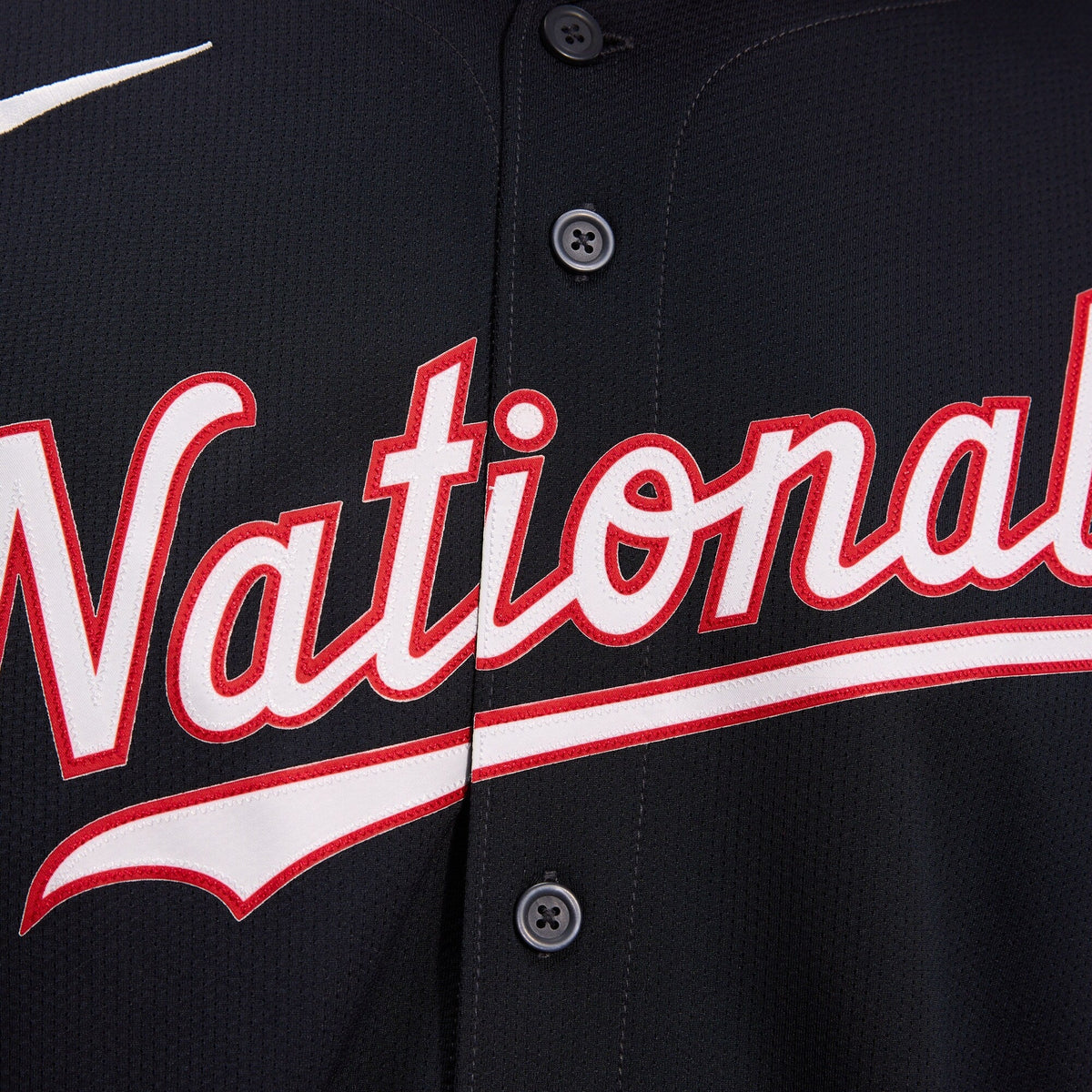 Washington Nationals James Wood Navy Alternate Limited Player Jersey product image 12, provided for visual reference and
