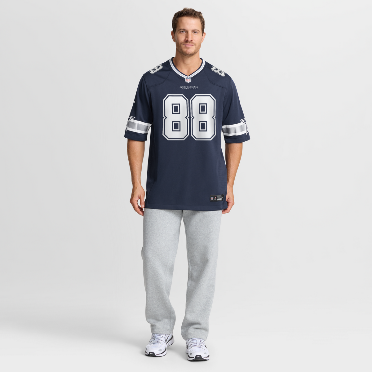 Dallas Cowboys CeeDee Lamb Navy Game Jersey product image 10, provided for visual reference and product detail review