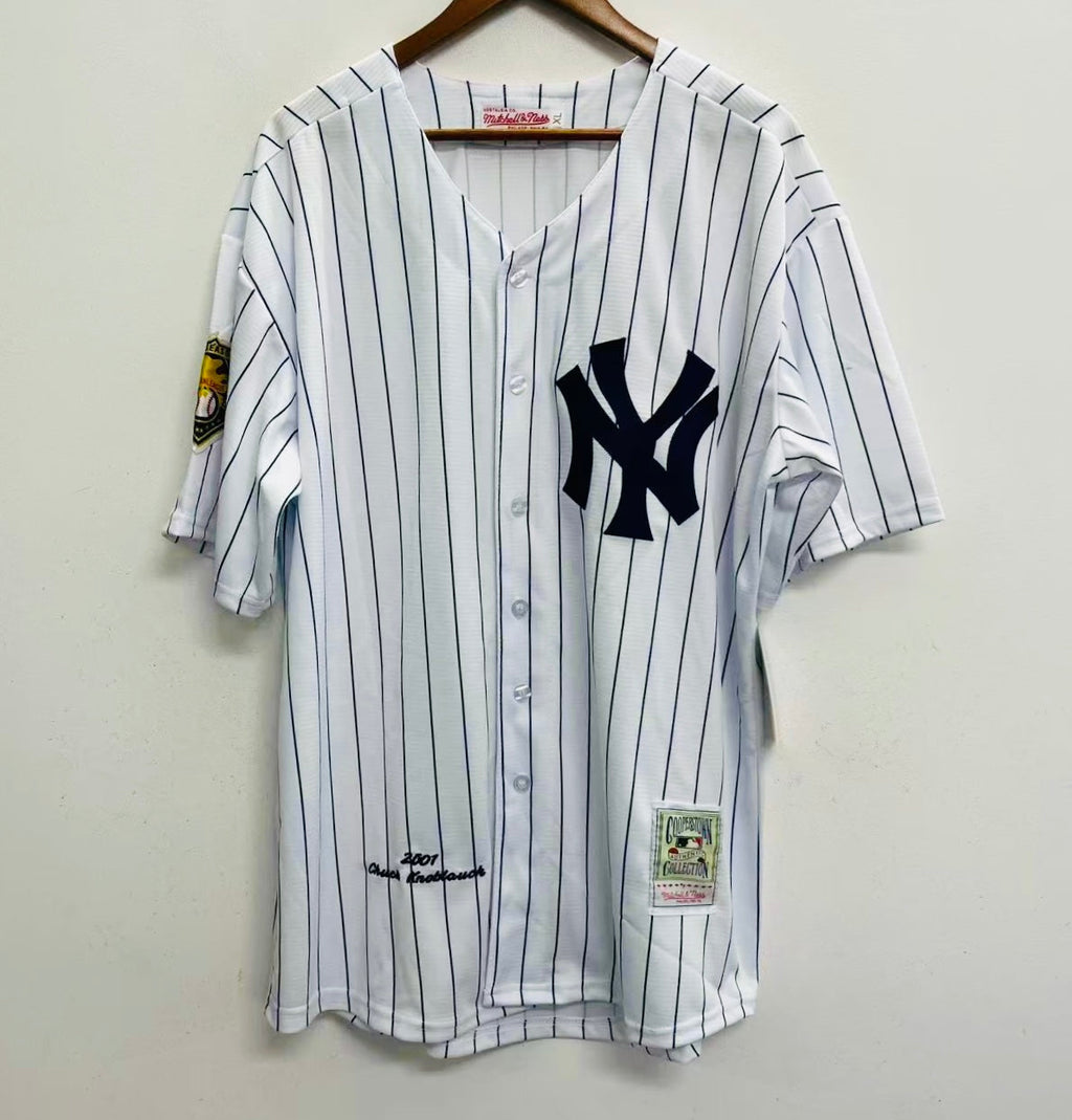 Chuck Knoblauch 2001 New York Yankees Official MLB Mitchell product image 2