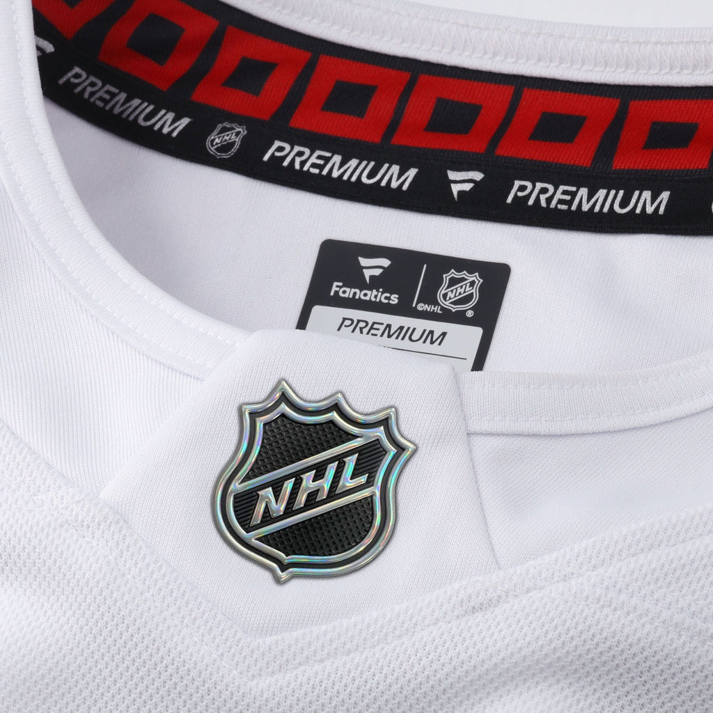 Carolina Hurricanes Andrei Svechnikov White Away Premium Jersey product image 7, provided for visual reference and product