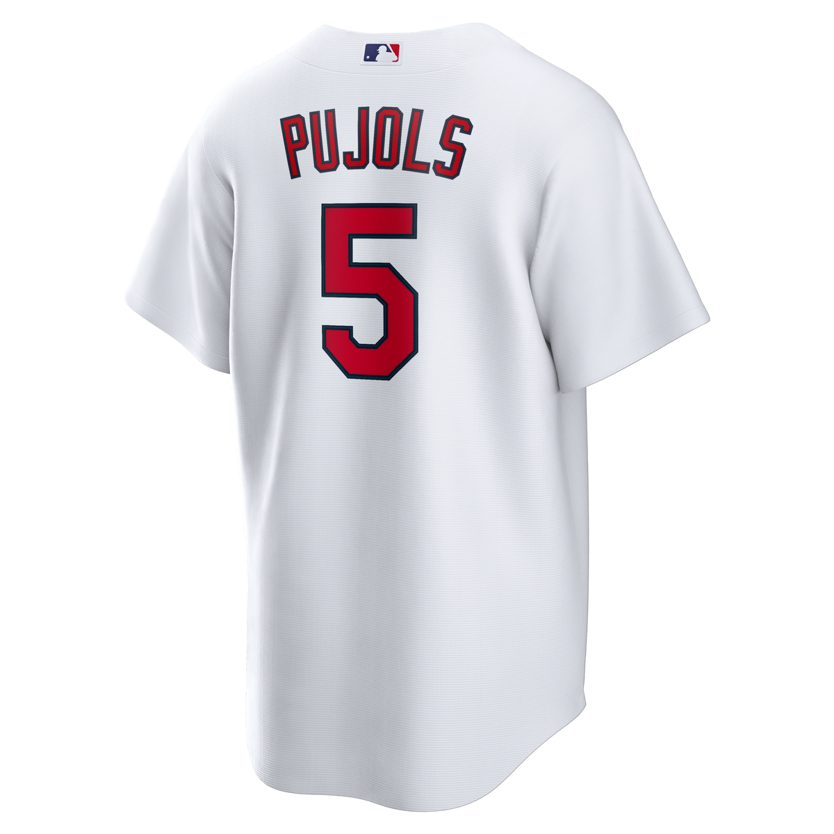 St. Louis Cardinals Albert Pujols White Home Retired Player Replica Jersey product image 4, provided for visual reference