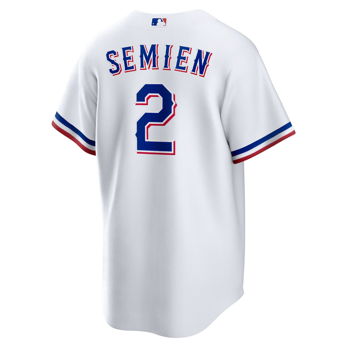 Texas Rangers Marcus Semien White Home Replica Player Jersey product image 4, provided for visual reference and product