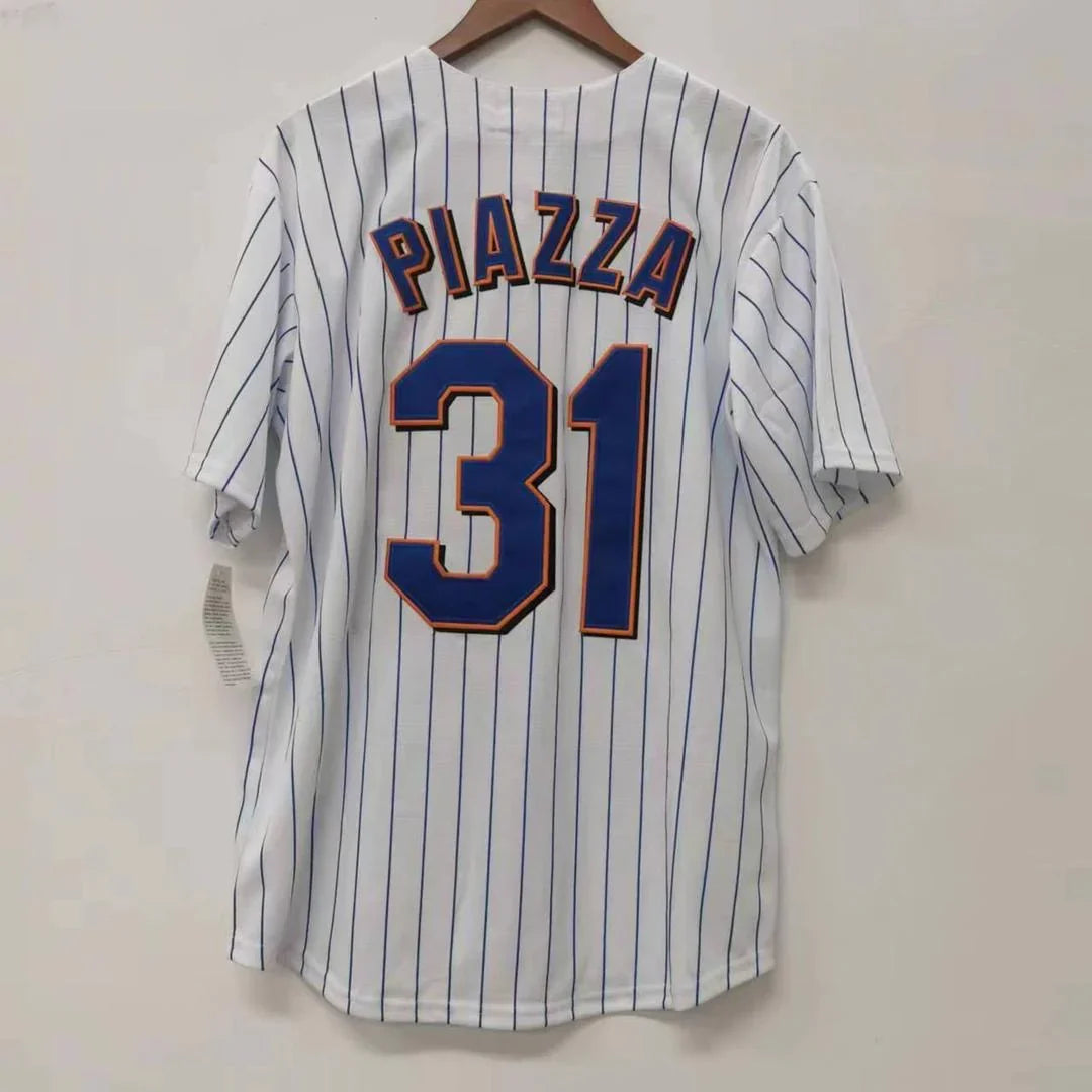 Mike Piazza New York Mets Official MLB Jersey Mitchell & product image 1