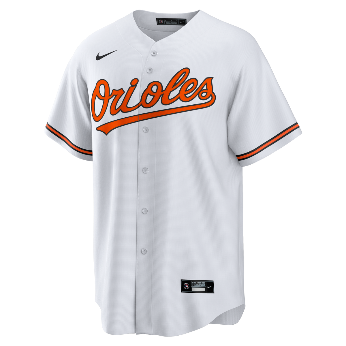Baltimore Orioles Cal Ripken Jr. White Home Retired Player Replica Jersey product image 3, provided for visual reference and