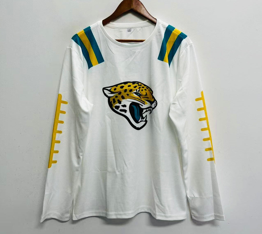 Jacksonville Jaguars official NFL long sleeve thermal shirt product image 1