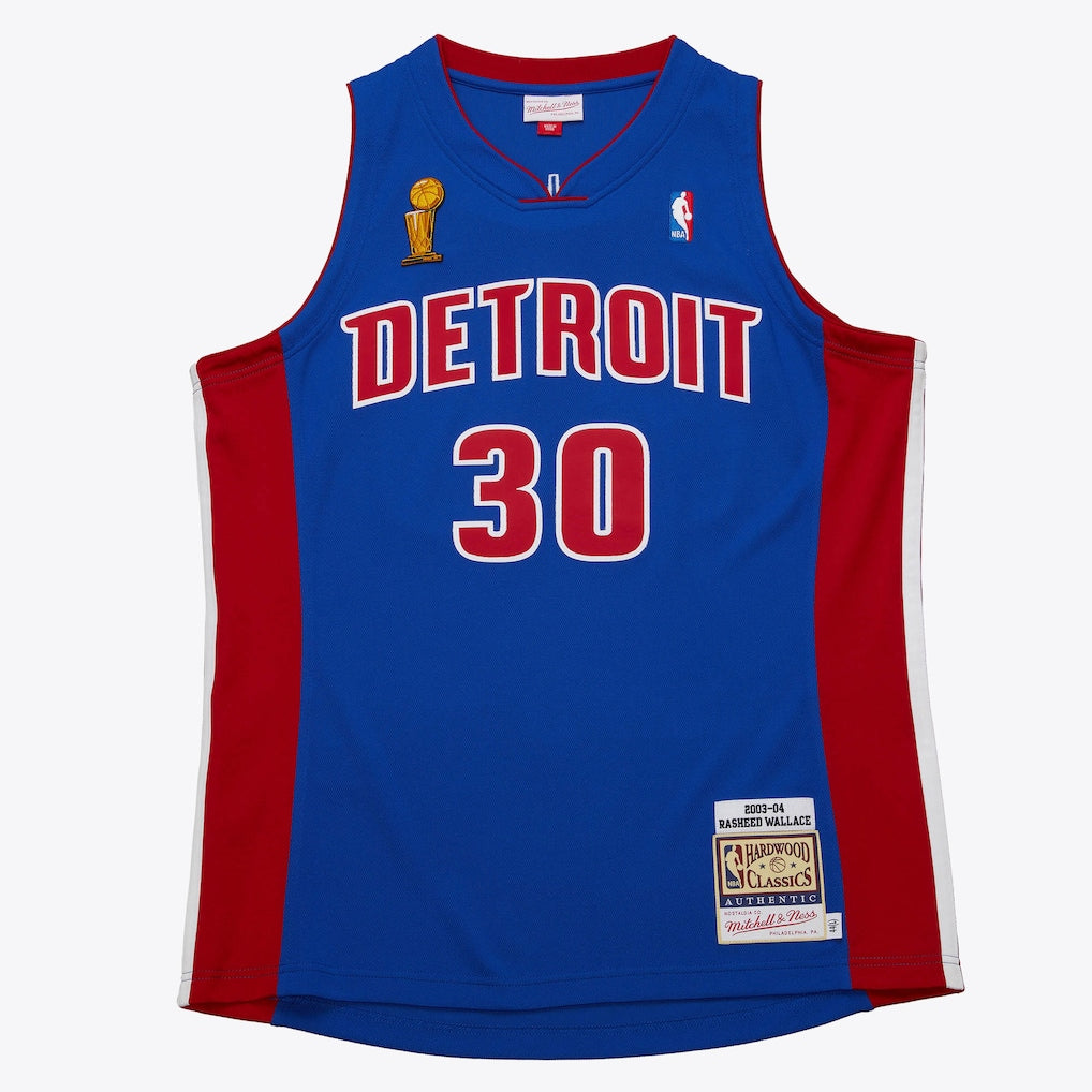 Rasheed Wallace 2003-04 Detroit Pistons Official NBA product image 3