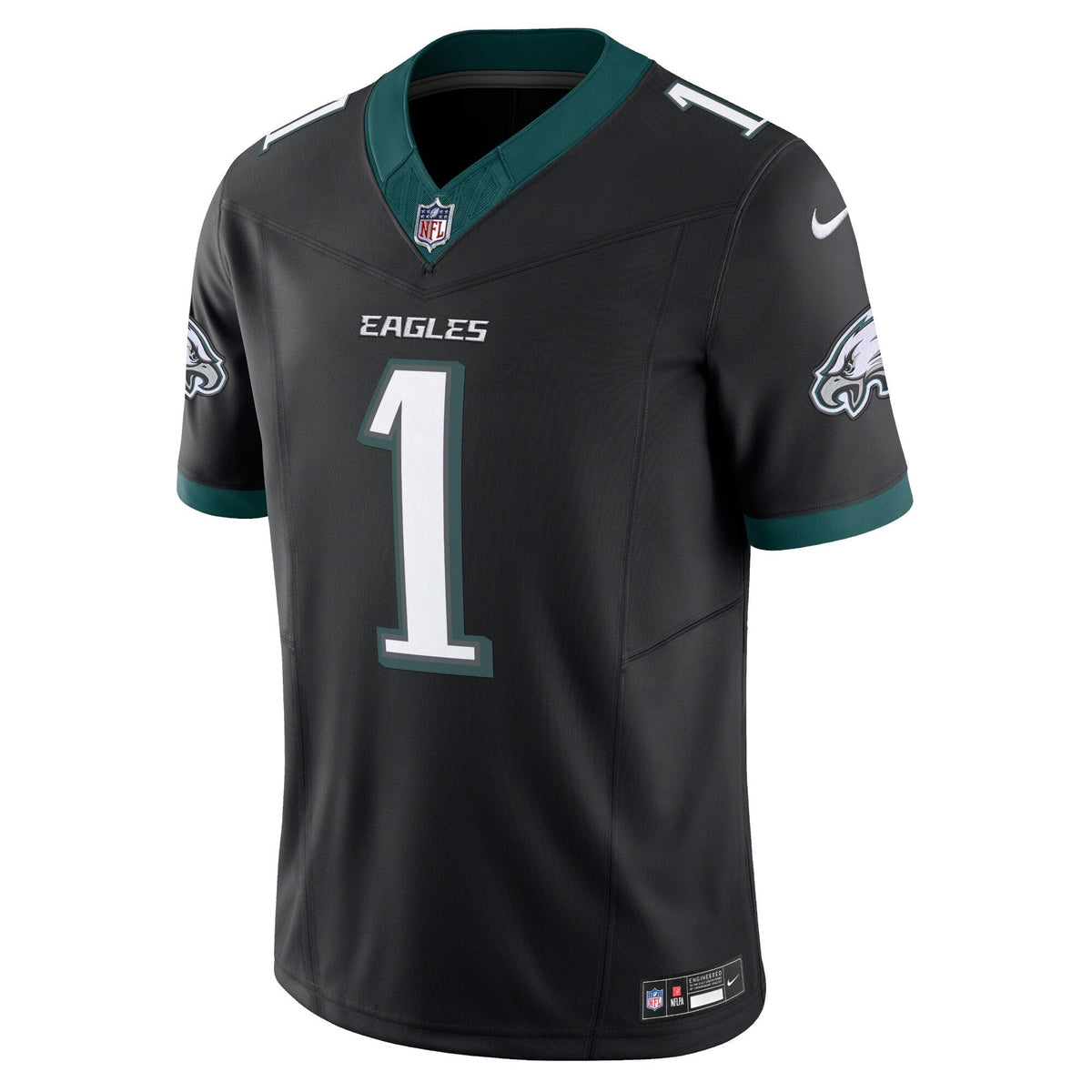 Philadelphia Eagles Jalen Hurts Black Alternate Vapor F.U.S.E. Limited Jersey product image 3, provided for visual reference