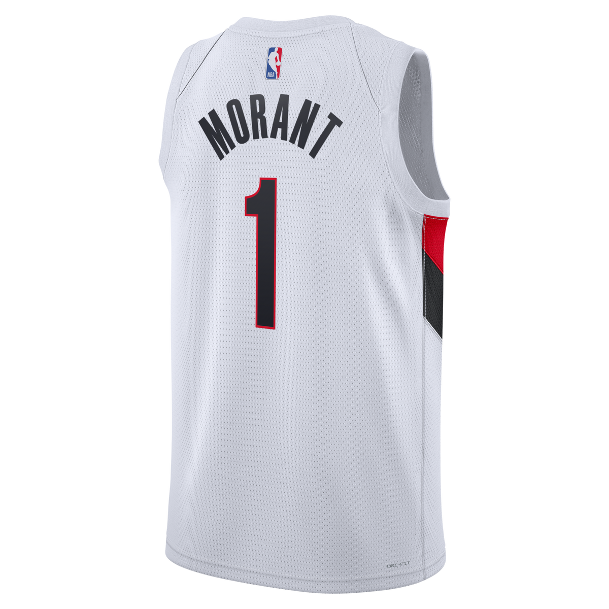 Portland Trail Blazers Replica Association Edition Swingman Jersey - White - Ja Morant product image 4, provided for visual