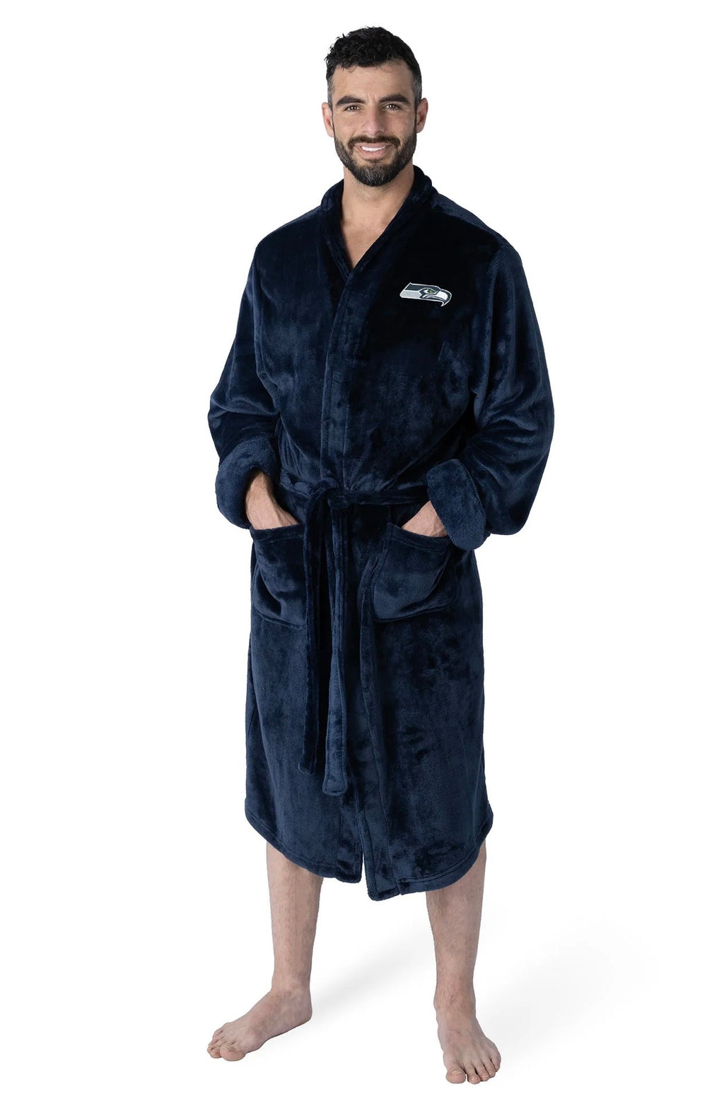 Seattle Seahawks Men’s/Woman Official NFL bath robe 26x47 product image 1