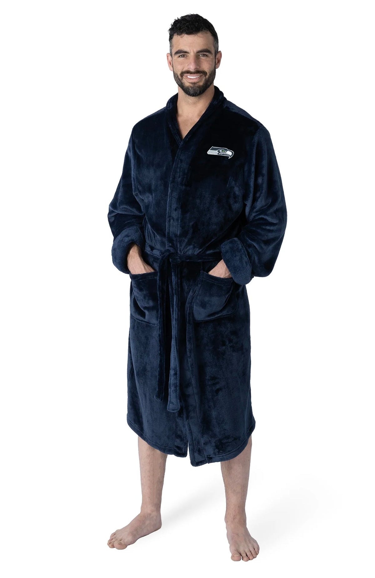 Seattle Seahawks Men’s/Woman Official NFL bath robe 26x47 product image 1
