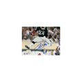 Le'Veon Bell Autographed Michigan State Spartans Leap Horizontal 8x10 Beckett product image 1, provided for visual reference