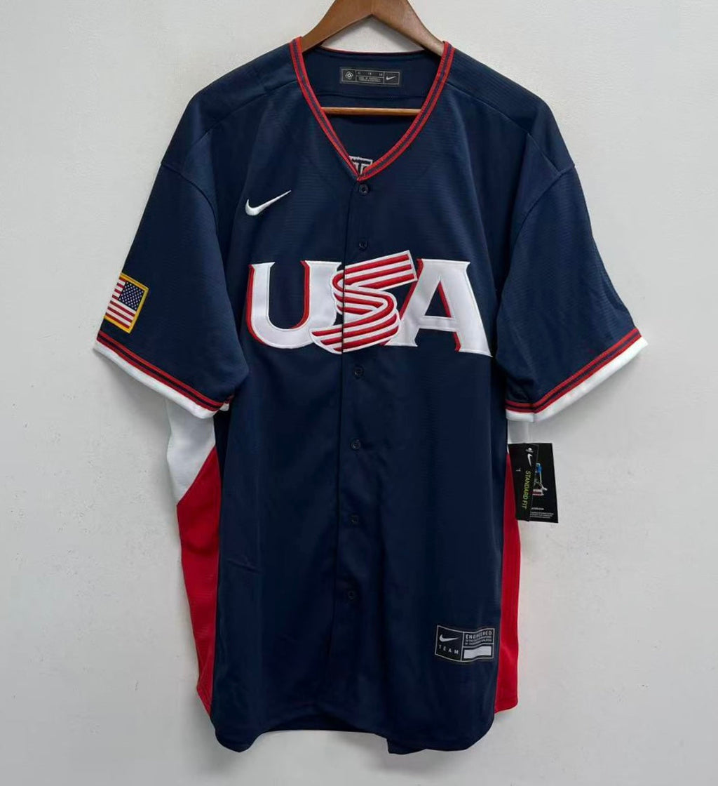 Bobby Witt Jr. 2026 Team USA Baseball Jersey Nike blue product image 2
