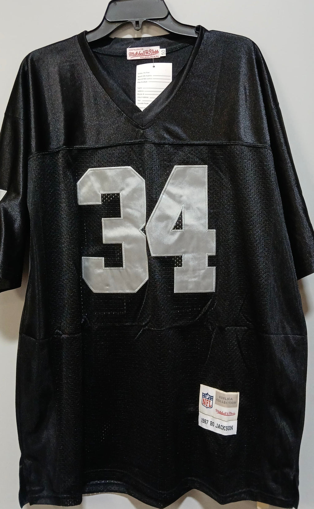 Bo Jackson Las Vegas Los Angeles Raiders Mitchell & Ness product image 2