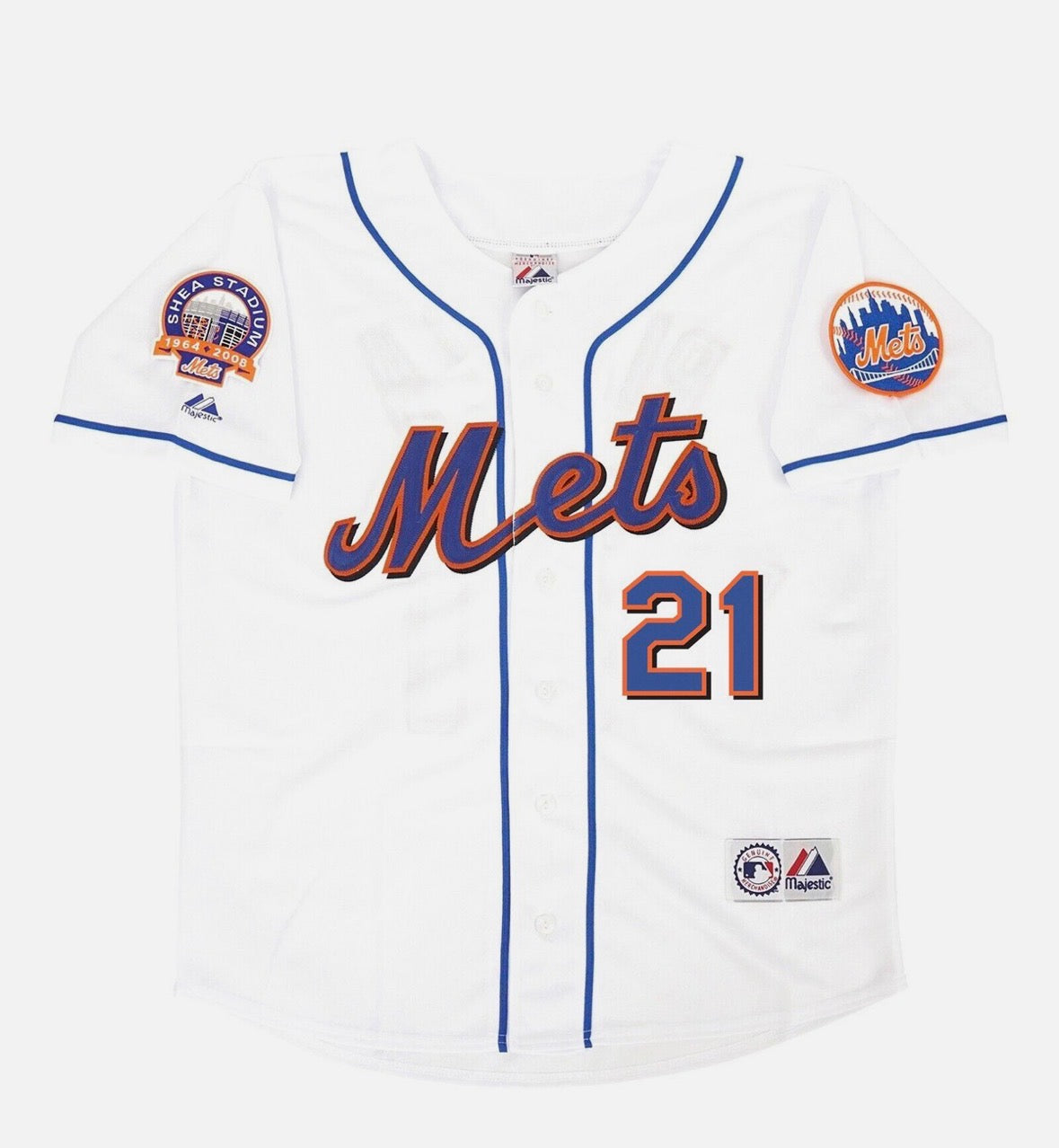 Carlos Delgado New York Mets Official MLB Majestic Jersey product image 2