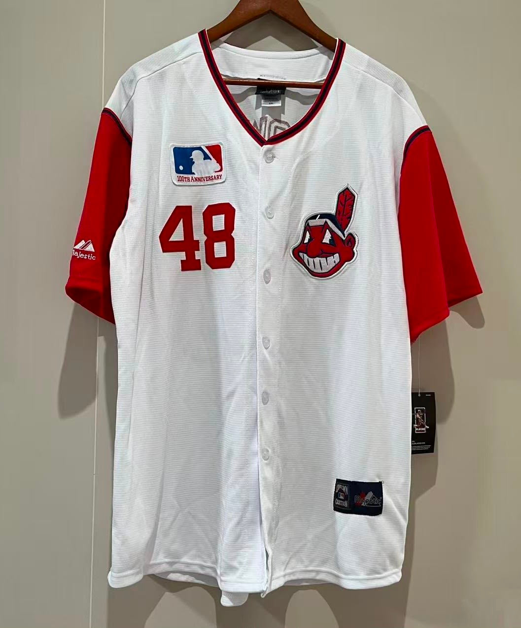 Sam McDowell Cleveland Indians Official MLB Majestic Jersey product image 2