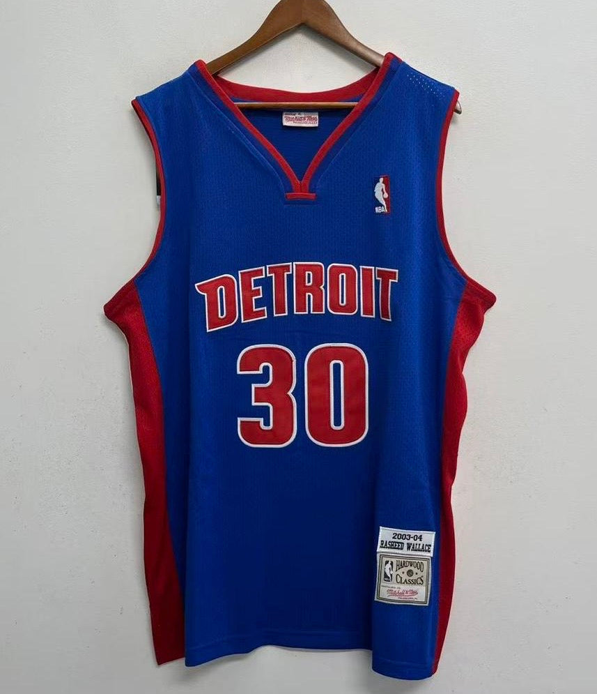 Rasheed Wallace Detroit Pistons Official NBA Mitchell & product image 2