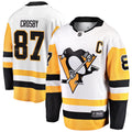 Pittsburgh Penguins Sidney Crosby White Breakaway Jersey product image 1, provided for visual reference and product detail