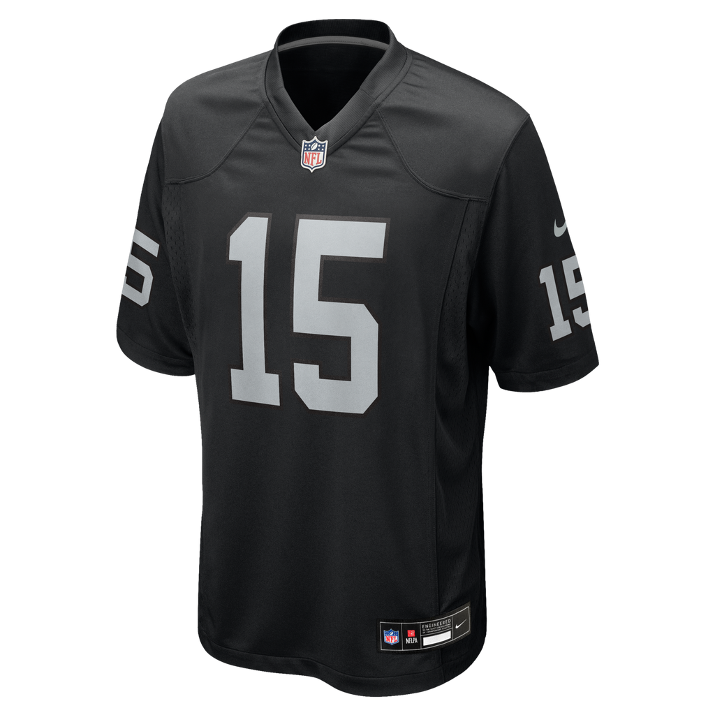 Las Vegas Raiders Fernando Mendoza Black 2026 NFL Draft First Round Pick No. 1 Team Game Jersey product image 3, provided