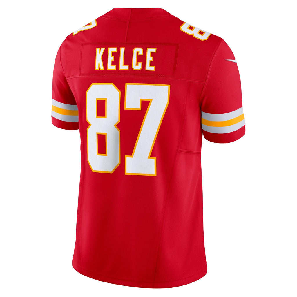 Kansas City Chiefs Travis Kelce Red Vapor F.U.S.E. Limited Jersey product image 4, provided for visual reference and product